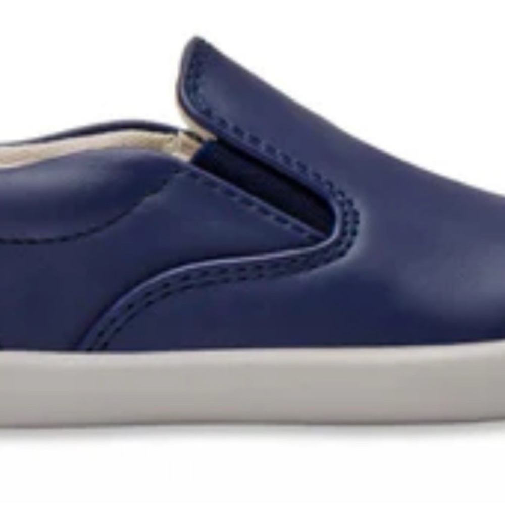 Kids Navy Slip-On Shoes - Picture 3 of 5